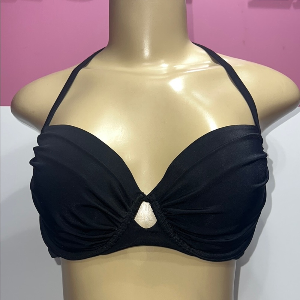 Victoria's‎ Secret Black Halter Bikini zs 34D